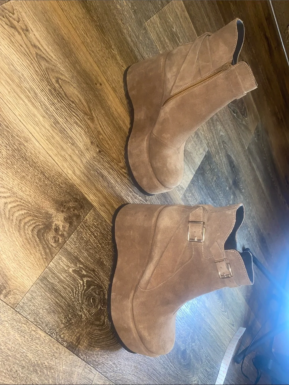 Free People suede platform